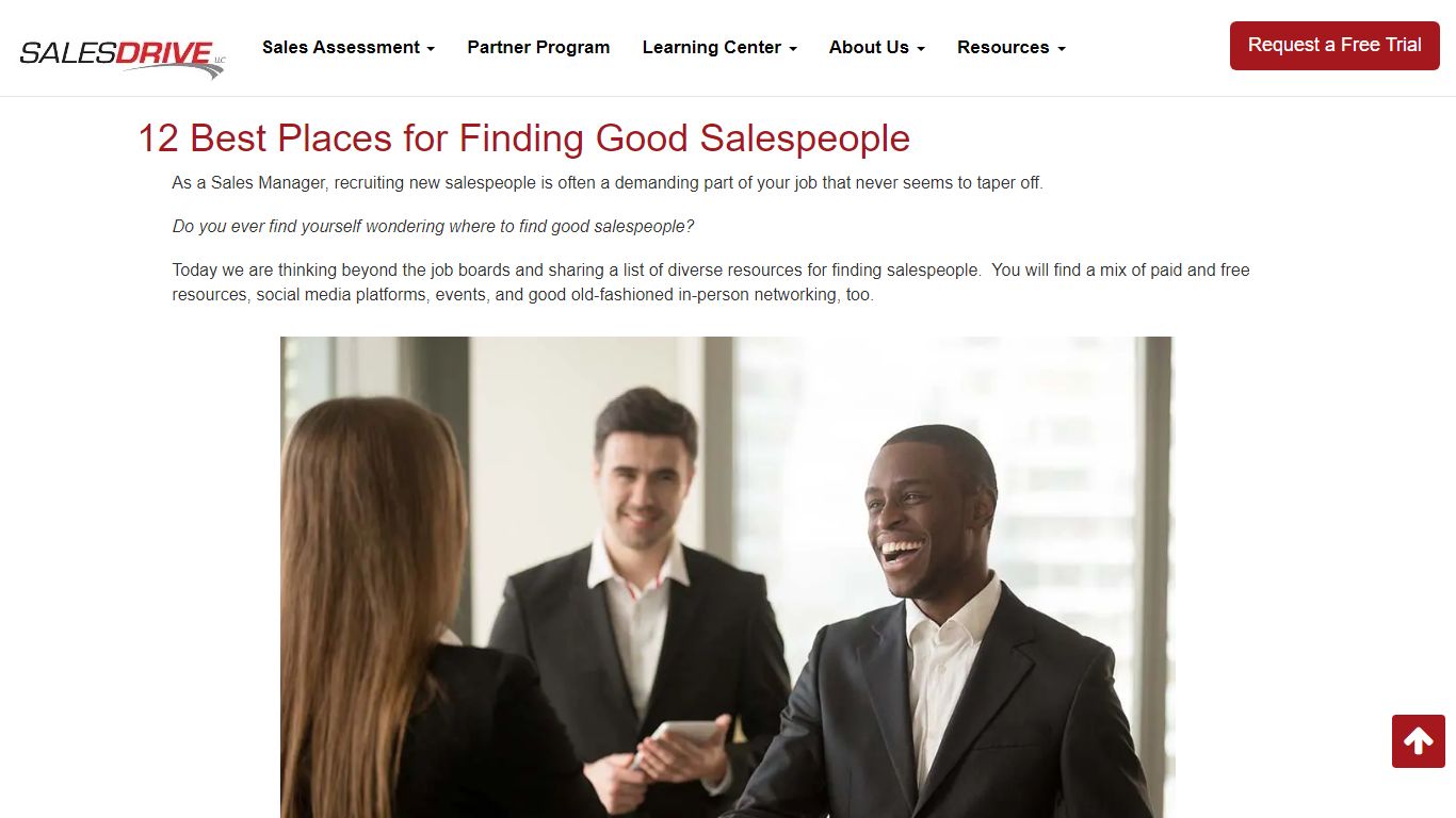 12 Best Places for Finding Good Salespeople - SalesDrive, LLC